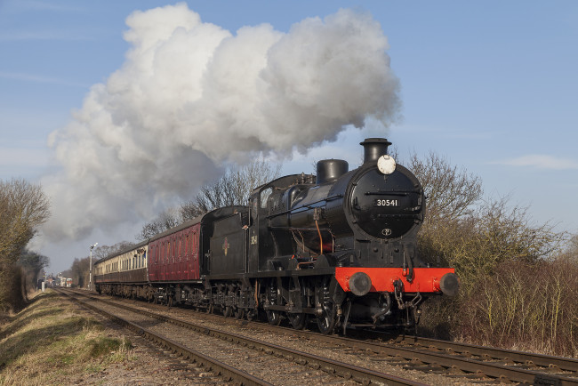 Обои картинки фото техника, паровозы, состав, локомотив