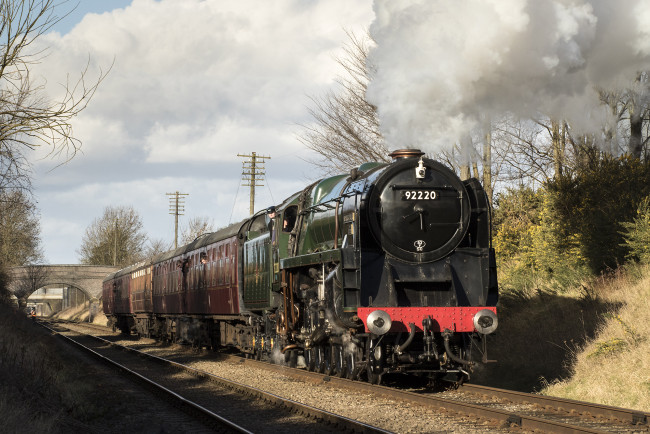 Обои картинки фото техника, паровозы, состав, локомотив