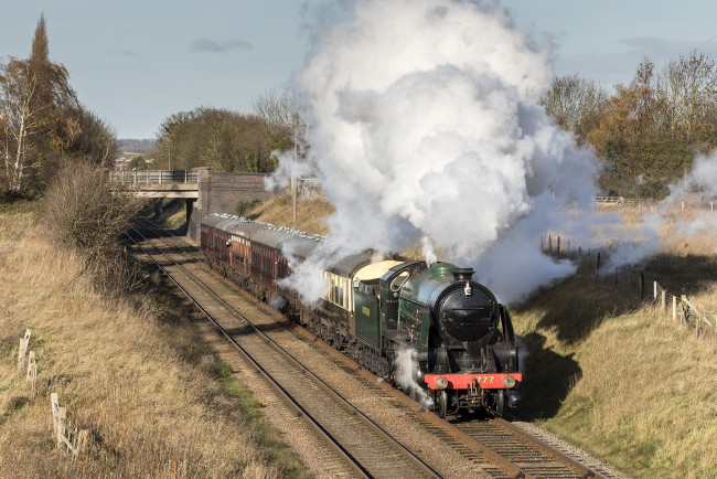 Обои картинки фото техника, паровозы, состав, локомотив