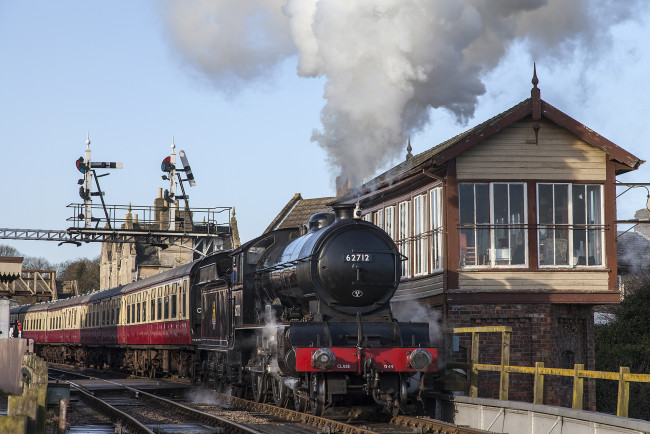 Обои картинки фото техника, паровозы, состав, локомотив