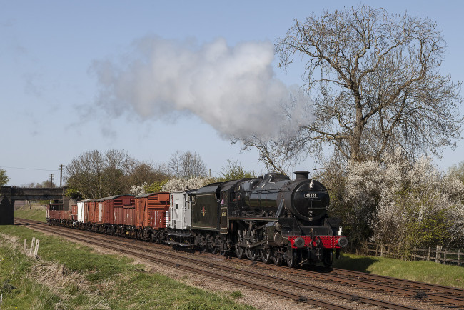 Обои картинки фото техника, паровозы, состав, локомотив