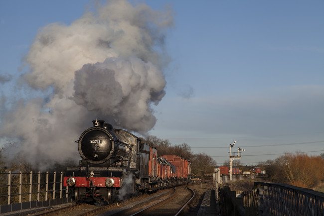 Обои картинки фото техника, паровозы, состав, локомотив