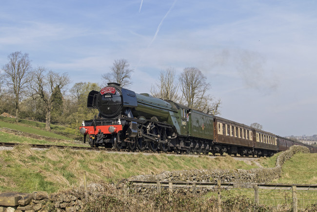 Обои картинки фото техника, паровозы, состав, локомотив