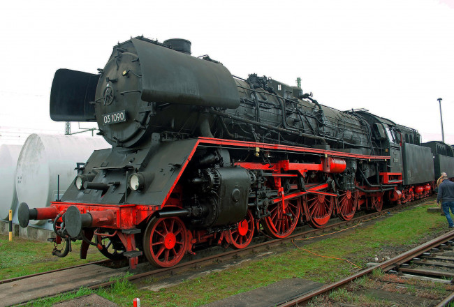 Обои картинки фото техника, паровозы, состав, локомотив