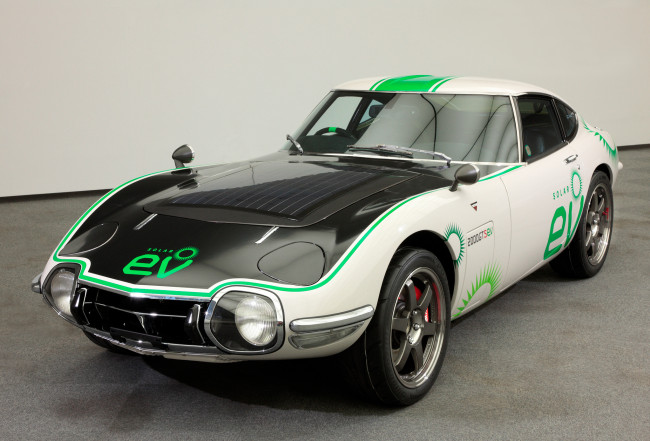 Обои картинки фото toyota 2000gt sev 2012, автомобили, toyota, sev, 2012, 2000gt