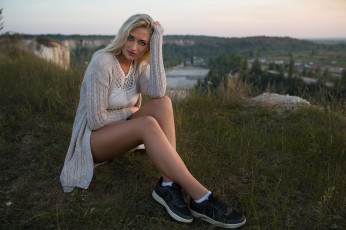 Картинка девушка девушки -unsort+ блондинки +светловолосые lisa модель