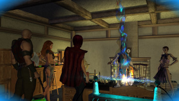 Картинка 3д+графика фантазия+ fantasy фон девушка взгляд