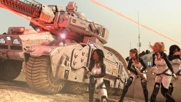 Картинка 3д+графика фантазия+ fantasy взгляд девушки фон