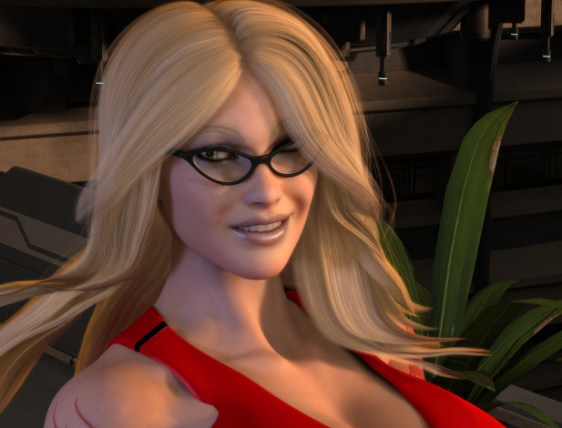 Обои картинки фото 3д графика, портрет , portraits, девушка, взгляд, фон