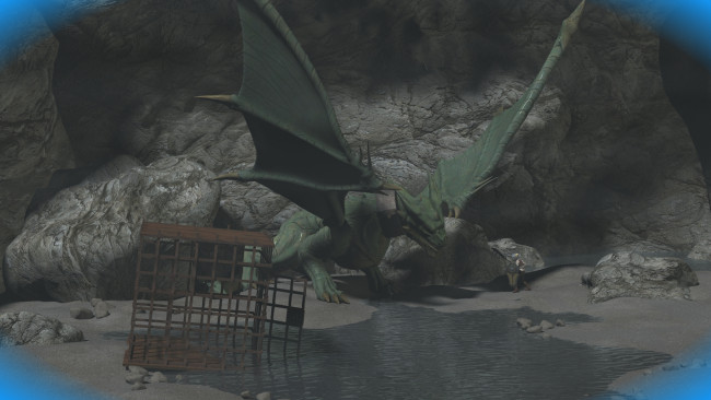 Обои картинки фото 3д графика, фантазия , fantasy, фон, дракон, люди