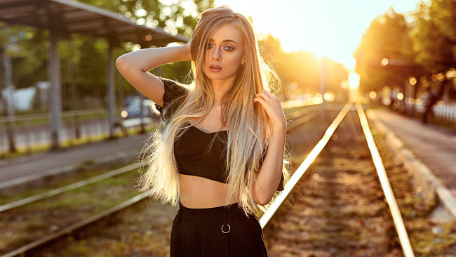 Обои картинки фото девушка, девушки, -unsort , блондинки,  светловолосые, модель