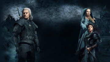 Картинка the+witcher+ 2019- кино+фильмы 2019 фэнтези боевик детектив ужасы постер the witcher freya allan сериал anya chalotra ведьмак