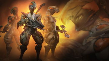 Картинка видео+игры warframe