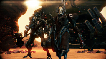 Картинка видео+игры warframe