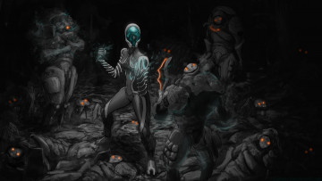 Картинка видео+игры warframe