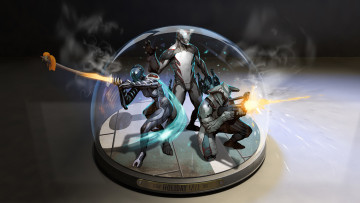 Картинка видео+игры warframe