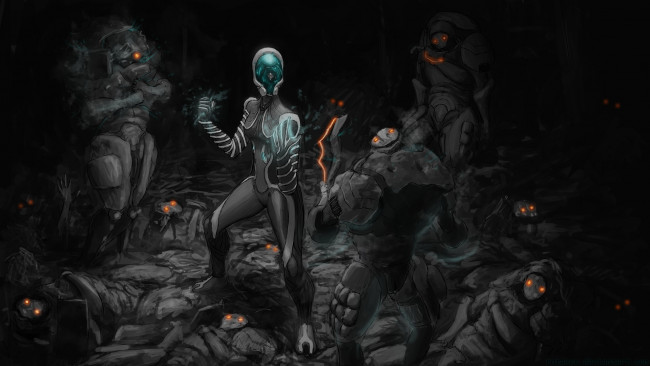 Обои картинки фото видео игры, warframe