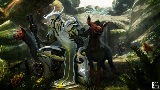 Обои картинки фото видео игры, warframe