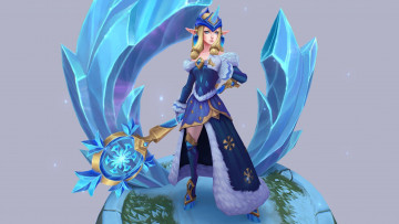 Картинка видео+игры league+of+legends soraka посох кристаллы