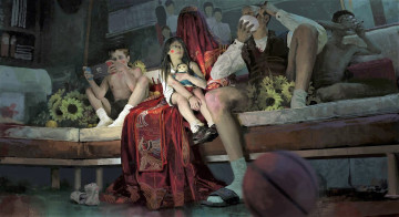 Картинка фэнтези существа семья