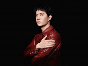 Картинка мужчины wang+yi+bo актер куртка