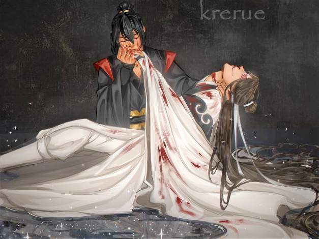 Обои картинки фото аниме, mo dao zu shi, сюэ, ян, сяо, синчень