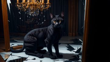 Картинка рисованное животные +коты нейросети графика нейроарт ai art нейронные сети рисунки нейро искусство