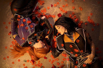 Картинка девушки мария+давыдова+ lady+melamori образы косплей наряды костюмы подруги лепестки