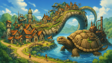 обоя фэнтези, иные миры,  иные времена, нейросети, графика, нейроарт, ai, art, нейронные, сети, рисунки, нейро, искусство, нейрографика, graphics, neuroart, neural, networks, drawings, neuro, neurography