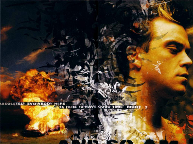 Обои картинки фото robbie, williams, музыка