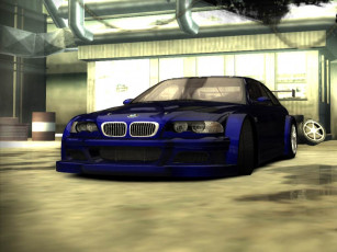 Картинка bmw m3 gtr видео игры need for speed most wanted