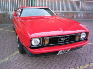 Картинка ford mustang mach1 1971 автомобили