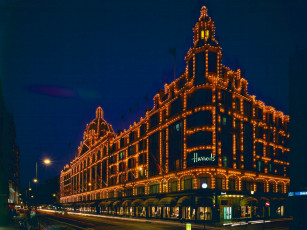 Картинка harrods uk города здания дома