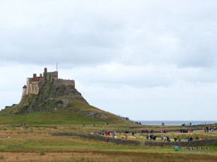 Картинка holy island uk города дворцы замки крепости