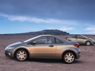 Картинка honda civic 2007 укороченная автомобили