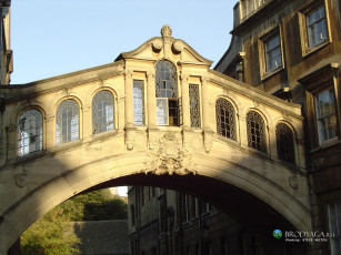 Картинка oxford uk города мосты