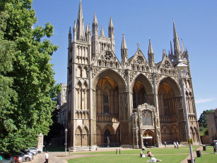 Картинка peterborough uk города католические соборы костелы аббатства