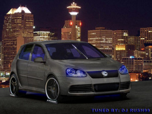 Картинка volkswagen golf virtual автомобили