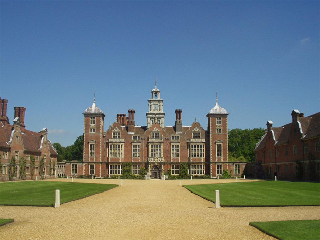 Обои картинки фото blickling, hall, uk, города, дворцы, замки, крепости