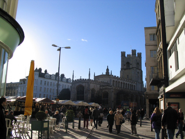 Обои картинки фото cambridge, uk, города, улицы, площади, набережные