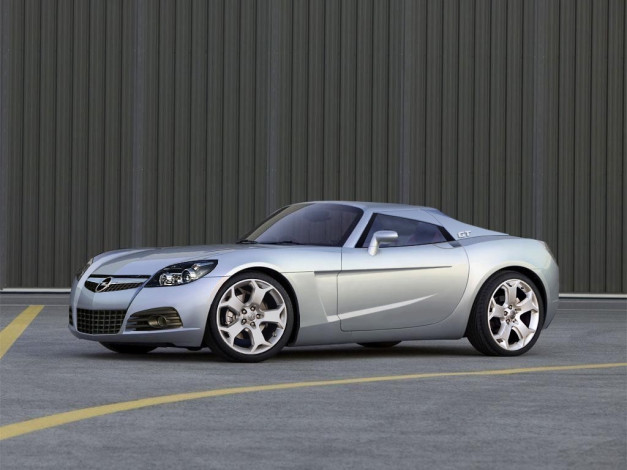 Обои картинки фото opel, 2007, virtual, автомобили