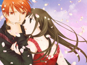 Картинка аниме fruits basket