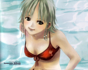 Картинка аниме haruhiko mikimoto artbook