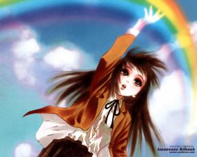 обоя аниме, haruhiko, mikimoto, artbook