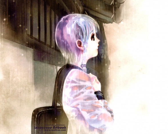 Обои картинки фото аниме, haruhiko, mikimoto, artbook