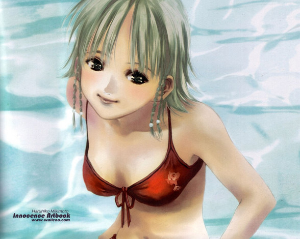 Обои картинки фото аниме, haruhiko, mikimoto, artbook