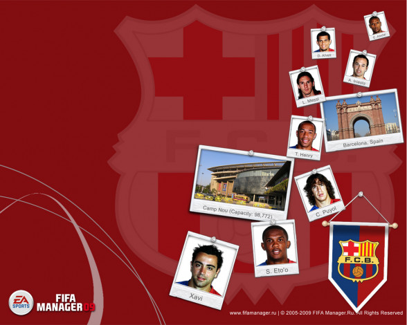 Обои картинки фото видео, игры, fifa, manager, 09