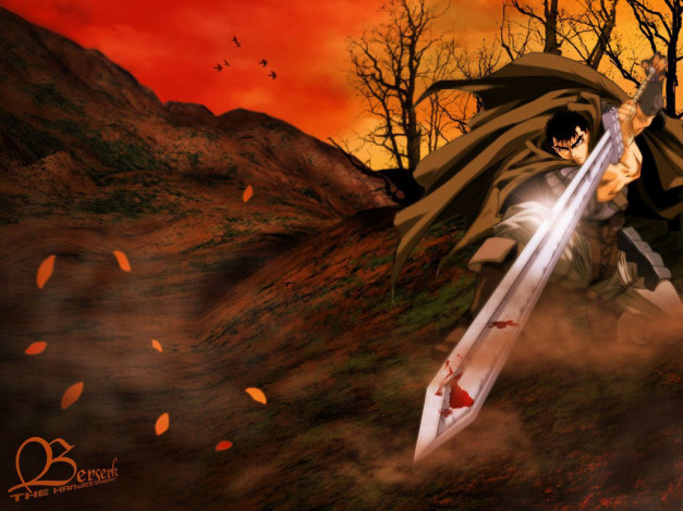 Обои картинки фото аниме, berserk
