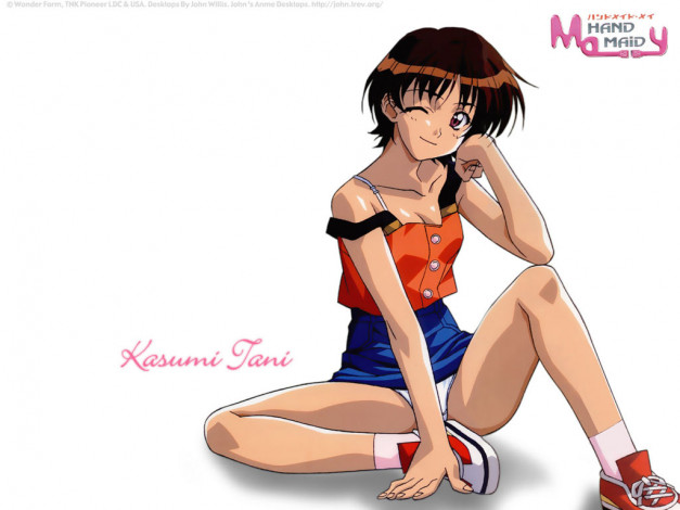 Обои картинки фото аниме, hand, maid, may