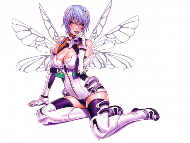 Обои картинки фото by, shunya, yamashita, аниме, evangelion